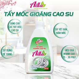 Bột Tẩy Gioăng Cao Su AILLA 100g Tẩy Lồng Máy Giặt  – Tẩy Mốc Đen, Khử Khuẩn, Sạch Như Mới 9