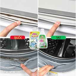 Bột Tẩy Lồng Máy Giặt Tẩy Gioăng Cao Su AILLA 300G – Sạch Cặn Bẩn, Khử Mùi, Diệt Khuẩn 3