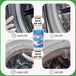 Bột Tẩy Lồng Máy Giặt ,Tẩy Gioăng Cao Su Camilla 300G – Sạch Cặn Bẩn, Khử Mùi, Diệt Khuẩn 5