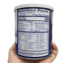 [Hàng Mỹ] Date mới Sữa Ensure Mỹ Original Nutrition Vani 400g 4