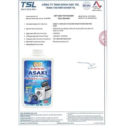 Bột Tẩy Lồng Máy Giặt  ASAKI Chính Hãng 300g – Sạch Cặn Bẩn, Khử Mùi, Diệt Khuẩn 5
