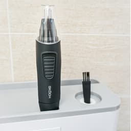 Máy tỉa lông mũi GKÖCH 213, Lưỡi Thép Không Gỉ, An Toàn, Dùng pin AA, Cắt Êm Không Đau 3
