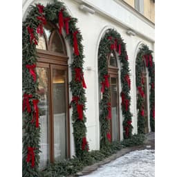 Ruy băng làm nơ đồ trang trí cây thông noel dịp lễ giáng sinh 1