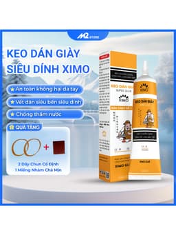 Keo dán giày thể thao siêu dính dùng nhiệt trong suốt không tổn thương da XIMO KDG06 5