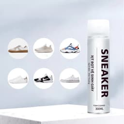 [Combo] Xịt Bọt Tuyết Làm Sạch Giày Sneaker–Tẩy Trắng Siêu Nhanh,Đánh Bay Vết Bẩn, An Toàn Da Giày 3