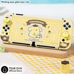 Bộ ốp bảo vệ toàn diện kèm giá đỡ GeekShare chống trầy và nâng cao trải nghiệm cho Nintendo Switch OLED 5