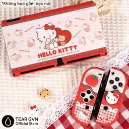 Bộ ốp bảo vệ toàn diện kèm giá đỡ GeekShare chống trầy và nâng cao trải nghiệm cho Nintendo Switch OLED 4