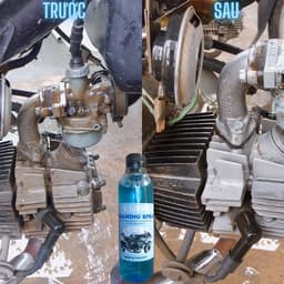 Dung Dịch Tẩy Lốc Máy Cực Mạnh X3000 500ml – Sáng Bóng Như Mới, Không Ăn Mòn Kim Loại 5