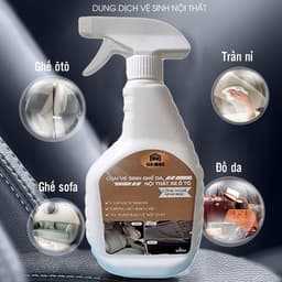 Xịt Vệ Sinh Nội Ngoại Thất Ô Tô Đa Năng CX-MAX 500ml – Làm Sạch Ghế, Taplo, Trần Xe, Vỏ Xe 5