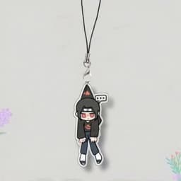 (mua 1 tặng 1) (MÓC TREO) Dây treo điện thoại in hình NARUTO hình in 2 mặt 3