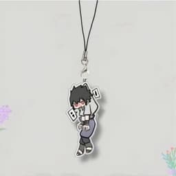 (mua 1 tặng 1) (MÓC TREO) Dây treo điện thoại in hình NARUTO hình in 2 mặt 6