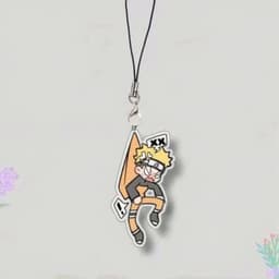 (mua 1 tặng 1) (MÓC TREO) Dây treo điện thoại in hình NARUTO hình in 2 mặt 4
