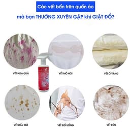Xịt Tẩy Trắng Quần Áo P-LEX 500ml – Làm Sáng Quần Áo, Loại Bỏ Vết Ố Cứng Đầu 5