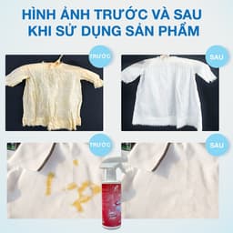 Xịt Tẩy Trắng Quần Áo P-LEX 500ml – Làm Sáng Quần Áo, Loại Bỏ Vết Ố Cứng Đầu 3