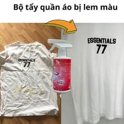 Xịt Tẩy Trắng Quần Áo P-LEX 500ml – Làm Sáng Quần Áo, Loại Bỏ Vết Ố Cứng Đầu 7