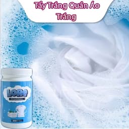 Bột Tẩy Trắng Quần Áo LORE 300G Chính Hãng – Tẩy Ố Vàng, Làm Sáng Quần Áo Nhanh 2