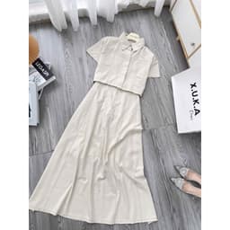 Xukadress_SET SƠMI VIỀN THANH LỊCH SANG TRỌNG, set bộ sang chảnh, set đồ thanh lịch 7