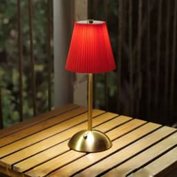 Đèn đọc sách phòng ngủ khách sạn quán cà phê đèn bàn bảo vệ mắt bằng vải LED cảm ứng ba màu 8