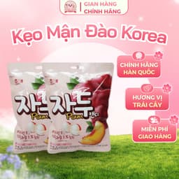 [DATE 2027] Kẹo Ngậm Trái Cây HAITAI Vị Mận Đào Nội Địa Hàn Quốc 130g 1