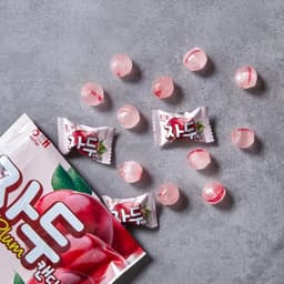 [DATE 2027] Kẹo Ngậm Trái Cây HAITAI Vị Mận Đào Nội Địa Hàn Quốc 130g 5