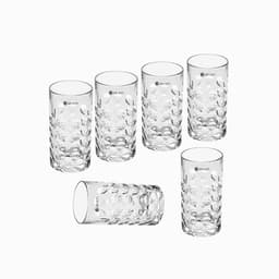 Bộ 6 Ly Thủy Tinh Trong Suốt Elmich EL0777 350ml, Hàng Chính Hãng, Thủy Tinh Cao Cấp - JoyMall 2