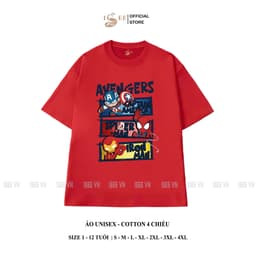 Áo thun bé trai AVENGERS form rộng ISEE VN, áo spider man chất cotton 4c premium thấm hút, chất vải dày dặn - ISTH01 3