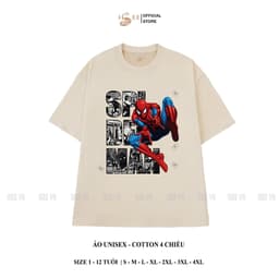 Áo thun bé trai AVENGERS form rộng ISEE VN, áo spider man chất cotton 4c premium thấm hút, chất vải dày dặn - ISTH01 8