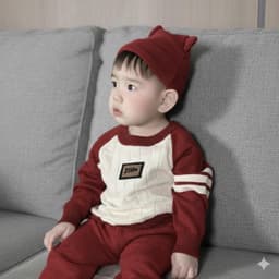 Bộ len sơ sinh nhiều mẫu cho bé trai bé gái hàng quảng châu 6-13kg 6