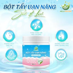 Bột Tẩy Đa Năng Siêu Sạch Ailla 500g Chính Hãng – Tẩy Ố Vàng, Khử Mùi, Làm Sáng Bề Mặt 6