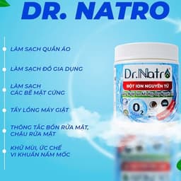 Bột Tẩy Đa Năng Siêu Sạch Dr Natro 500g – Tẩy Ố Vàng, Dầu Mỡ, Mốc Cứng Đầu 5