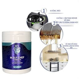 Bột Tẩy Đa Năng Siêu Sạch MOF Chano 500g – Tẩy Ố Vàng, Dầu Mỡ, Mốc Cứng Đầu 2