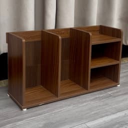 Kệ sách để bàn 3 tầng gỗ MDF – Kệ hồ sơ, kệ tài liệu văn phòng – Tặng tua vít 2