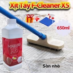 Nước Tẩy Đa Năng Siêu Mạnh F-Cleaner X5 650ml – Vệ Sinh Bếp, Bồn Rửa, Tường Gạch 6