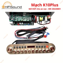 Mạch Loa Kéo Karaoke K10 Plus,K18 2x100W,200W chuyên làm loa karaoke cho bass 16,20,30 Cực Hay 2