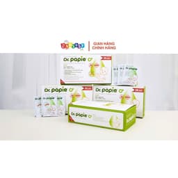 Gạc rơ lưỡi Dr Papie - Hộp 60 gói chính hãng, bảo vệ sức khỏe răng miệng trẻ em. 2