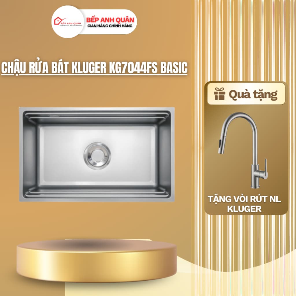 Chậu rửa bát Kluger KG7044FS Basic | HÀNG CHÍNH HÃNG