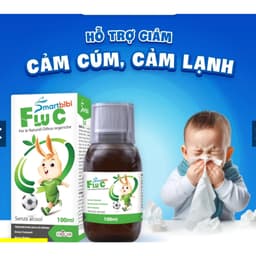 Smartbibi Flu C (chai 100ml) Siro Cảm Cúm, Giúp Giảm Đau Rát Họng, Viêm Họng Do Cảm Lạnh,> BUN BUN SHOP 1