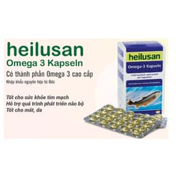 Heilusan Omega 3 Kapseln hộp 120 viên)bổ sung Omega 3 (EPA, DHA) Vitamin E,hỗ trợ phát triển não bộ,> BUN BUN SHOP 5