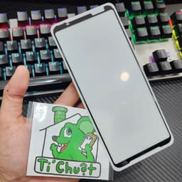 [Nhám Chống Vân Tay] Kính CL ASUS ROG PHONE 2 Cường Lực Mờ AG FULL Viền Bóng 2