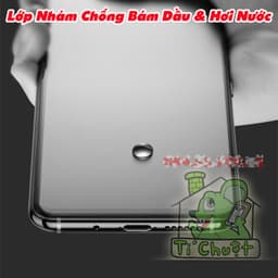 [Nhám Chống Vân Tay] Kính CL ASUS ROG PHONE 2 Cường Lực Mờ AG FULL Viền Bóng 8