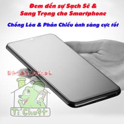 [Nhám Chống Vân Tay] Kính CL ASUS ROG PHONE 2 Cường Lực Mờ AG FULL Viền Bóng 6