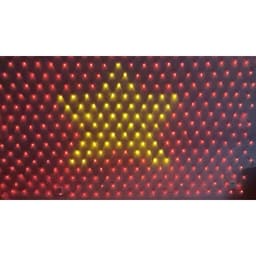 Led Lá Cờ Việt Nam Rộng 2,8Mét Cao 1,8 Mét ,Đèn Cờ Tổ Quốc ,Quốc Kỳ Việt Nam 5
