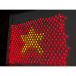 Led Lá Cờ Việt Nam Rộng 2,8Mét Cao 1,8 Mét ,Đèn Cờ Tổ Quốc ,Quốc Kỳ Việt Nam 4