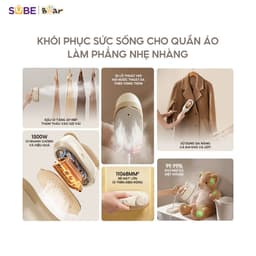 Bàn Ủi Hơi Nước Bear IR-4H15H, Công Suất 1500w - Tay Cầm Xoay 180 Độ, Hàng Chính Hãng 2