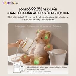 Bàn Ủi Hơi Nước Bear IR-4H15H, Công Suất 1500w - Tay Cầm Xoay 180 Độ, Hàng Chính Hãng 5