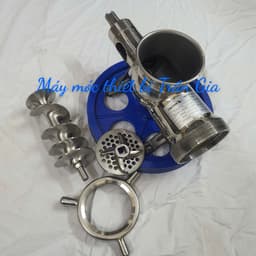 Máy xay thịt, đùn thịt bằng inox cối 12-22-32 Inox Bóng Moto Toàn Phát Lõi Đồng 100% Bh 1 năm - giá rẻ 2
