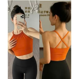 Áo Bra tập Gym, Yoga, Erobic cho nữ  mút đúc, chất lulu, hàng quảng châu form chuẩn  AT009 2