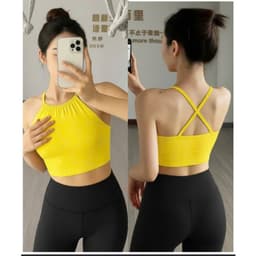 Áo Bra tập Gym, Yoga, Erobic cho nữ  mút đúc, chất lulu, hàng quảng châu form chuẩn  AT009 3