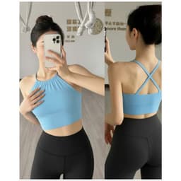 Áo Bra tập Gym, Yoga, Erobic cho nữ  mút đúc, chất lulu, hàng quảng châu form chuẩn  AT009 4