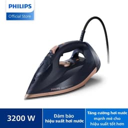 Bàn Ủi Hơi Nước Philips DST7510/80 3200W -  Công Suất Mạnh, Trượt Xả Cặn, Tự Ngắt Khi Quá Nhiệt 2